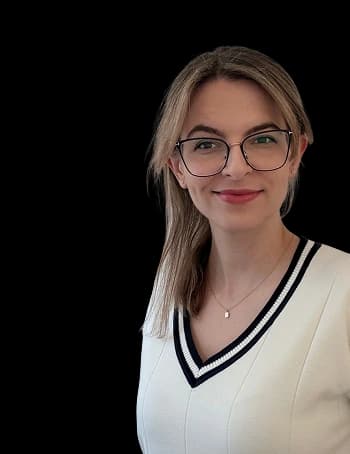 Kamila, twórczyni Matematyki Gryzie, prowadząca szkolenie