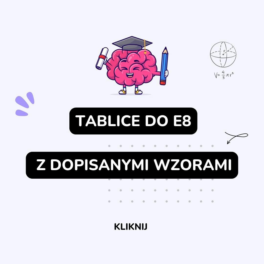 Obrazek dla artykułu pod tytułem Pobierz nasze darmowe notatki z wzorami na egzamin ósmoklasisty z matematyki