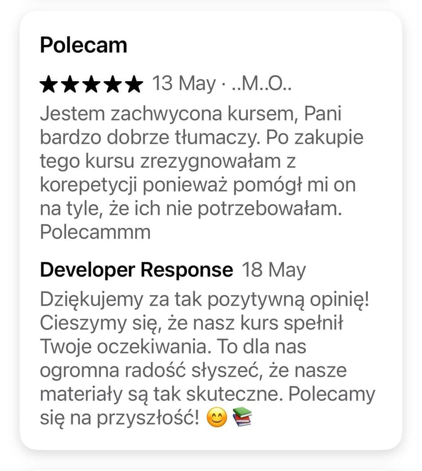 Student testimonial 4