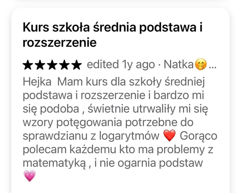 Student testimonial 3