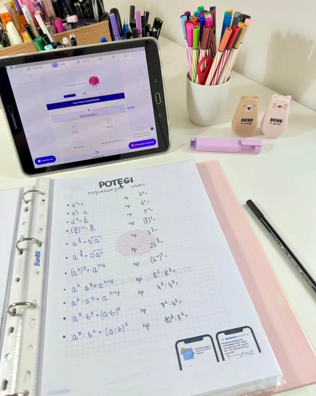 Notebook view