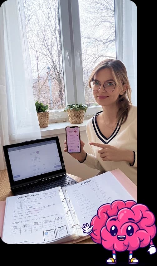 Kamila — autorka kursów matematyki z podręcznikiem