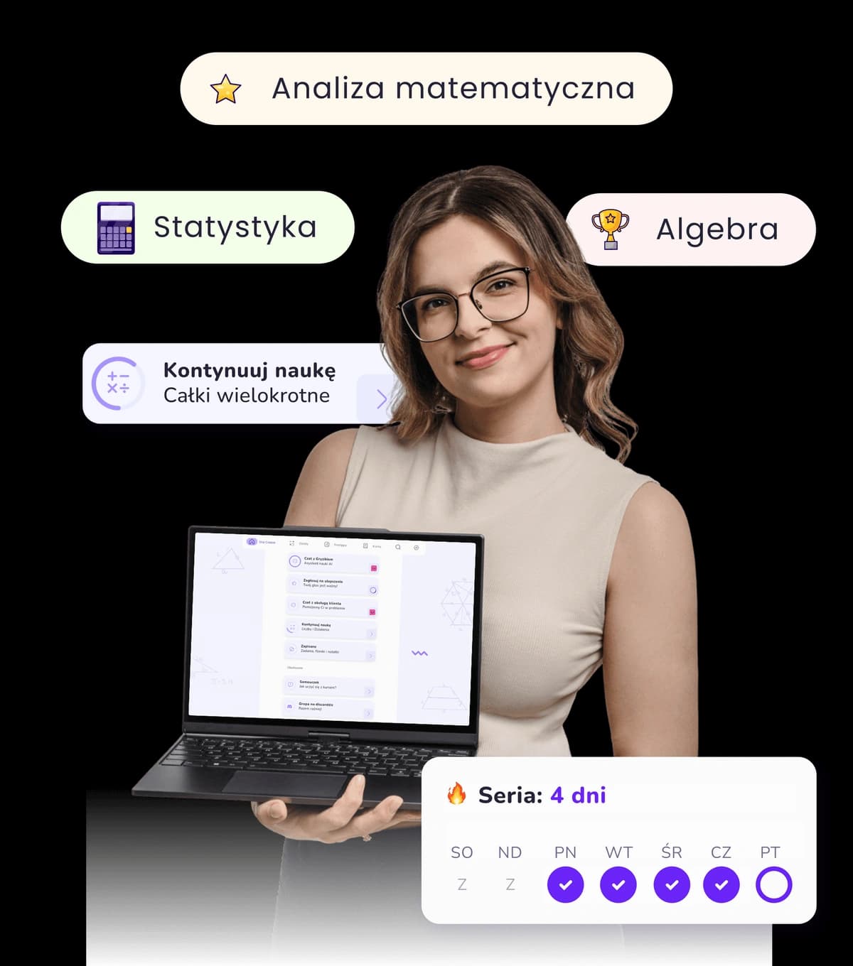 Aplikacja Matematyka Gryzie do nauki na studiach