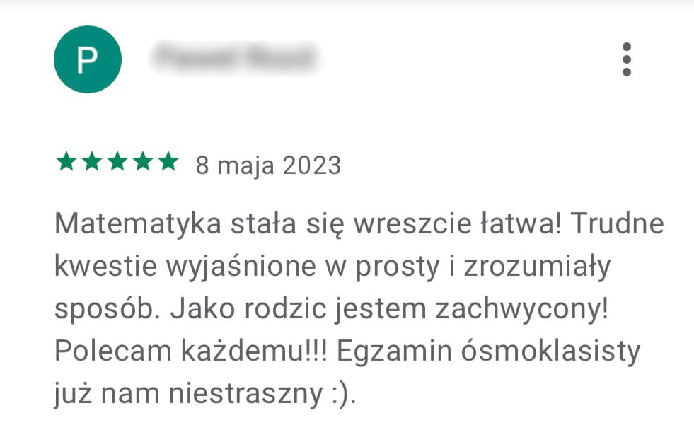 Opinia rodzica: egzamin ósmoklasisty już nam niestraszny