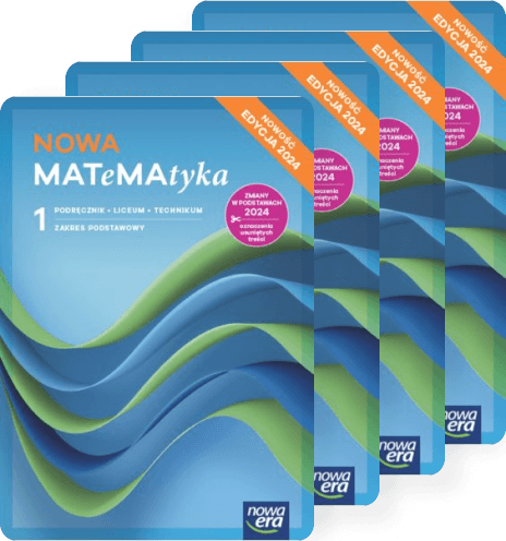 Nowa MATeMAtyka, zakres podstawowy, edycja 2024 (Nowa Era)
