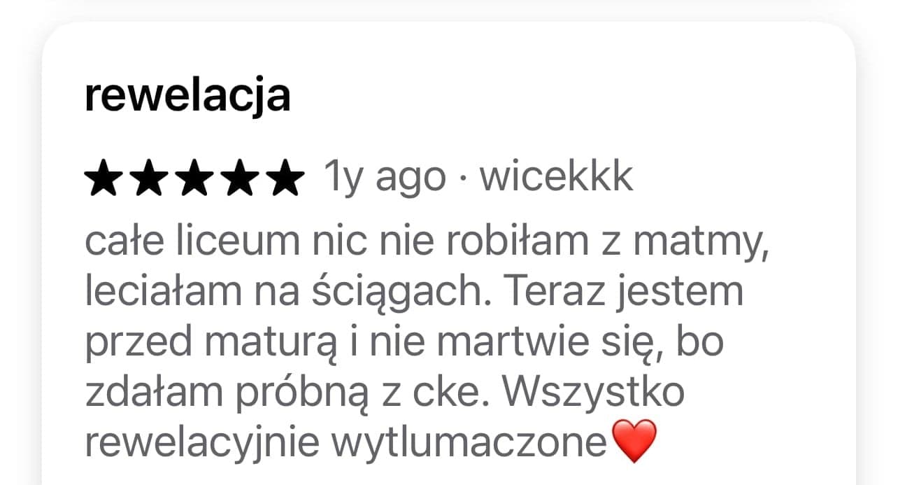 Student testimonial 2