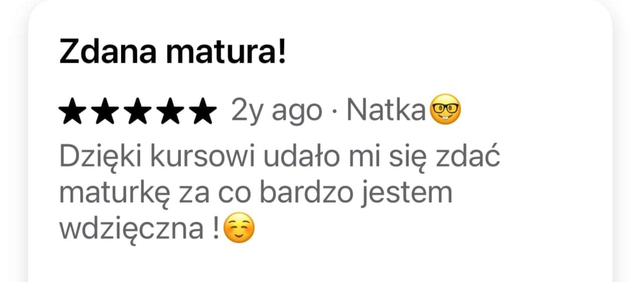 Student testimonial 9